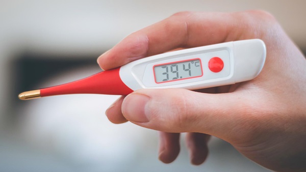 termómetro fiebre